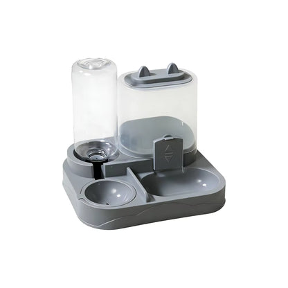 Automatic Automatic Cat Water Feeder with Water Fountain Large Capacity Pet Water Dispenser Detachable 2-In-1